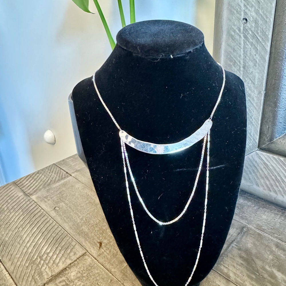Silpada Multi-Strand Silver Necklace
